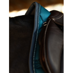 Tapis de selle Equestrian Stockholm jumping Teal blue Bleu