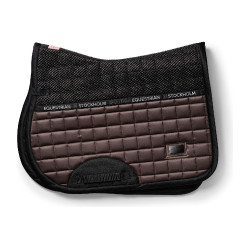 Tapis de selle Equestrian Stockholm jumping performance Modern mocha Marron