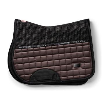 Tapis de selle Equestrian Stockholm jumping performance Modern mocha Marron