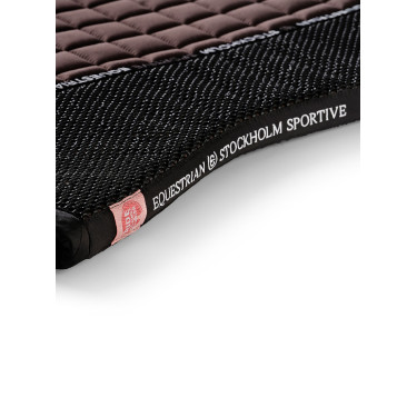Tapis de selle Equestrian Stockholm jumping performance Modern mocha Marron