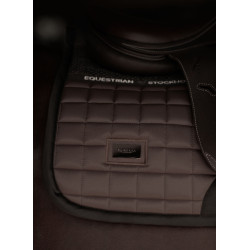 Tapis de selle Equestrian Stockholm jumping performance Modern mocha Marron