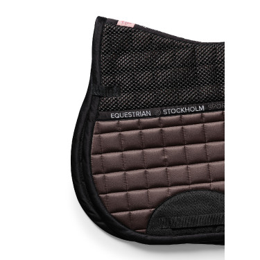 Tapis de selle Equestrian Stockholm jumping performance Modern mocha Marron