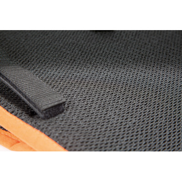 Tapis de selle Air Motion Shires Noir / orange Tapis de selle Air Motion Shires Noir / orange