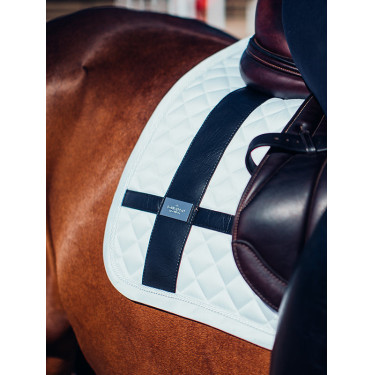 Tapis de selle Equestrian Stockholm jumping avec bandes Tapis de selle Equestrian Stockholm jumping avec bandes