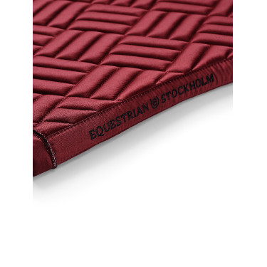 Tapis de selle Equestrian Stockholm jumping Modern Bordeaux Tapis de selle Equestrian Stockholm jumping Modern Bordeaux