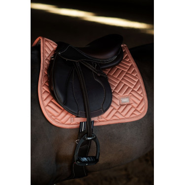 Tapis de selle Equestrian Stockholm jumping Modern Coral Rose Tapis de selle Equestrian Stockholm jumping Modern Coral Rose