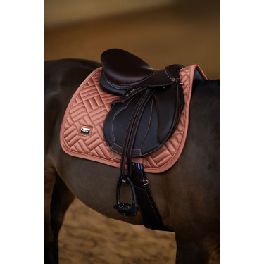 Tapis de selle Equestrian Stockholm jumping Modern Coral Rose Tapis de selle Equestrian Stockholm jumping Modern Coral Rose