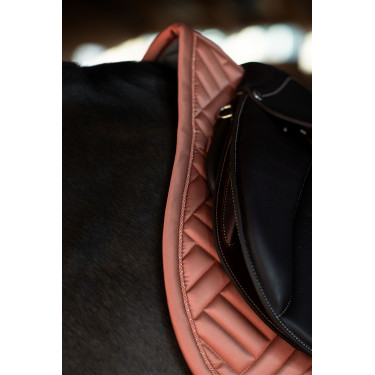 Tapis de selle Equestrian Stockholm jumping Modern Coral Rose Tapis de selle Equestrian Stockholm jumping Modern Coral Rose