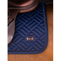 Tapis de selle Equestrian Stockholm jumping Modern Lagoon blush Bleu