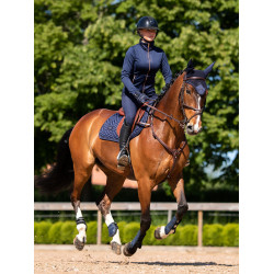 Tapis de selle Equestrian Stockholm jumping Modern Lagoon blush Bleu