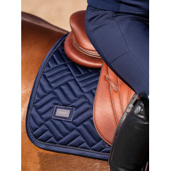 Tapis de selle Equestrian Stockholm jumping Modern Lagoon blush Bleu