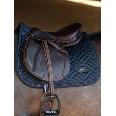 Tapis de selle Equestrian Stockholm jumping Modern Midnight blue