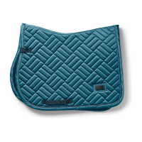 Tapis de selle Equestrian Stockholm jumping Modern Teal blue Bleu