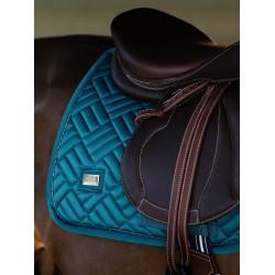 Tapis de selle Equestrian Stockholm jumping Modern Teal blue Bleu