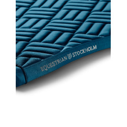 Tapis de selle Equestrian Stockholm jumping Modern Teal blue Bleu