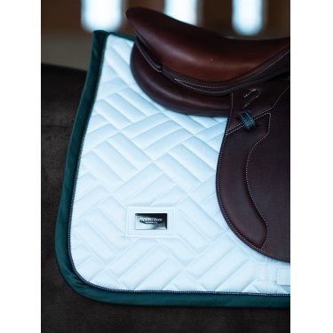 Tapis de selle Equestrian Stockholm jumping Modern Blanc dramatic monday