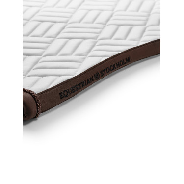 Tapis de selle Equestrian Stockholm jumping Modern Blanc moonless night