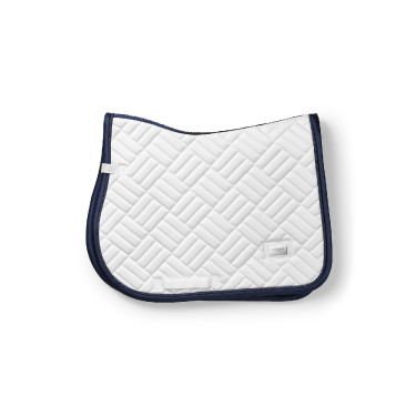 Tapis de selle Equestrian Stockholm jumping Modern Marine Bleu marine