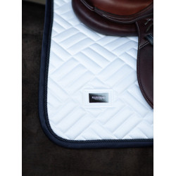 Tapis de selle Equestrian Stockholm jumping Modern Marine Bleu marine