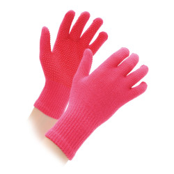 Gants Shires Suregrip enfant Rose