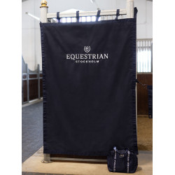 Tenture de box Equestrian Stockholm Marine Bleu marine