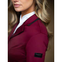 Veste de concours Equestrian Stockholm Select femme Bordeaux