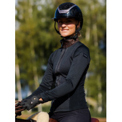 Veste polaire Equestrian Stockholm femme Acajou scintillant