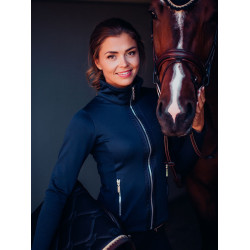 Veste polaire Equestrian Stockholm femme Marine Bleu marine