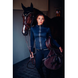 Veste polaire Equestrian Stockholm femme Marine Bleu marine