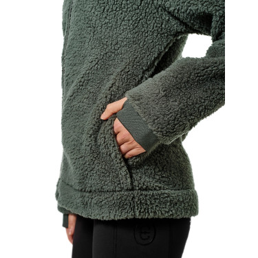 Veste polaire Teddy Equestrian Stockholm femme Vert avenue Veste polaire Teddy Equestrian Stockholm femme Vert avenue