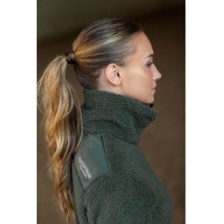 Veste polaire Teddy Equestrian Stockholm femme Vert avenue Veste polaire Teddy Equestrian Stockholm femme Vert avenue