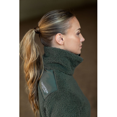 Veste polaire Teddy Equestrian Stockholm femme Vert avenue Veste polaire Teddy Equestrian Stockholm femme Vert avenue