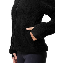 Veste polaire Teddy Equestrian Stockholm femme Noir