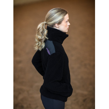 Veste polaire Teddy Equestrian Stockholm femme Noir
