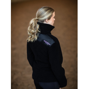 Veste polaire Teddy Equestrian Stockholm femme Noir