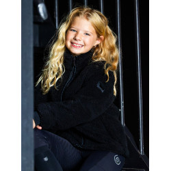 Veste polaire Teddy Equestrian Stockholm Young Rider Noir Veste polaire Teddy Equestrian Stockholm Young Rider Noir