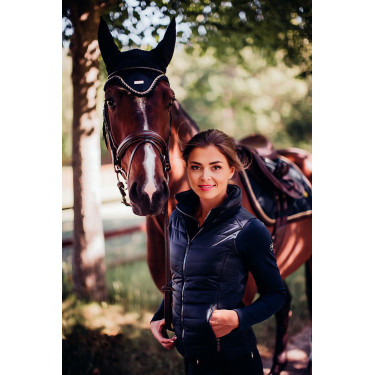 Veste sans manches Equestrian Stockholm femme Equestrian Marine Bleu marine Veste sans manches Equestrian Stockholm femme Equestrian Marine Bleu marine