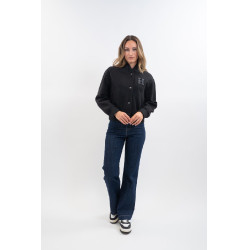 Bomber Harcour Antonela femme Noir