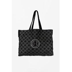 Totebag Harcour Arlo Noir / argent