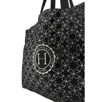 Totebag Harcour Arlo Noir / argent Totebag Harcour Arlo Noir / argent