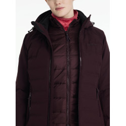 Veste Hybride LeMieux imperméable Brooke femme Damson Violet