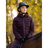 Veste Hybride LeMieux imperméable Brooke femme Damson Violet