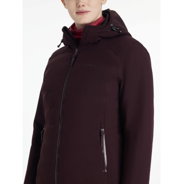 Veste Hybride LeMieux imperméable Brooke femme Damson Violet