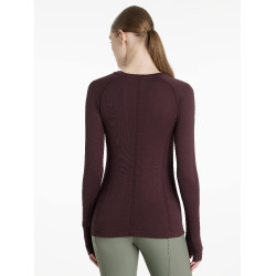 T-shirt manches longues LeMieux sans coutures Britney Damson Violet T-shirt manches longues LeMieux sans coutures Britney Damson Violet