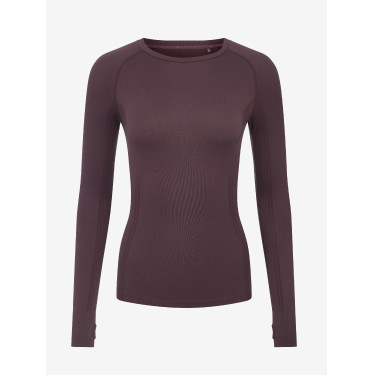 T-shirt manches longues LeMieux sans coutures Britney Damson Violet T-shirt manches longues LeMieux sans coutures Britney Damson Violet