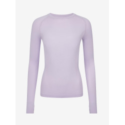 T-shirt manches longues LeMieux sans coutures Britney Lilac Violet