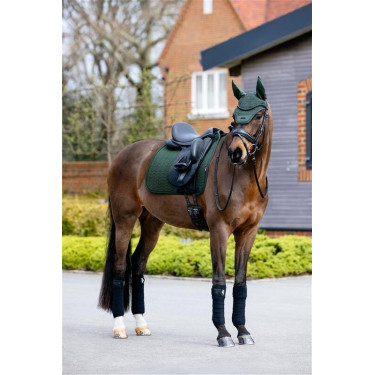 Tapis de dressage LeMieux Essence Square Vert pin Tapis de dressage LeMieux Essence Square Vert pin