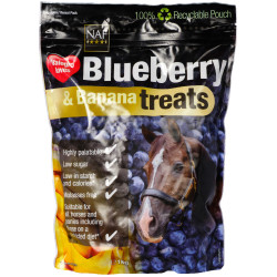 Friandises Myrtille et banane NAF