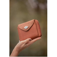 Porte Monnaie Pénélope Clémence Cognac Marron