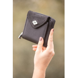 Porte Monnaie Pénélope Clémence Noir